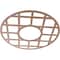 Ekena Millwork O'Neal Wood Fretwork Pierced Ceiling Medallion, Wood (Paint Grade), 38"OD x 13 3/4"ID x 3/8"T CMWP38X38X0375ONMF - alternate 4